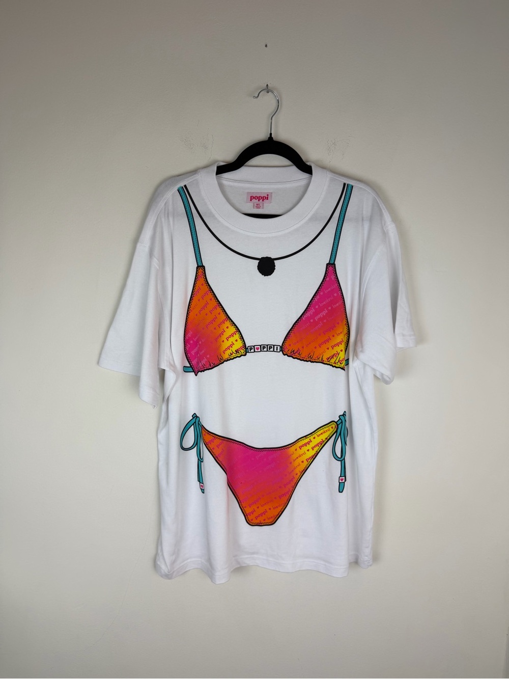 Poppi x Love Island Bikini T-Shirt Size M/L